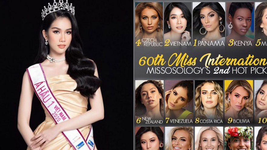 Phuong Anh named among hot picks of Miss International 2021 by Missosology